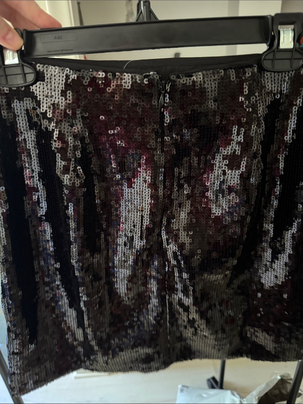 J. Crew Black Sequin Mini Skirt - Picture 7 of 8